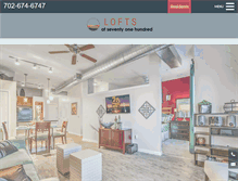 Tablet Screenshot of loftsat7100.com
